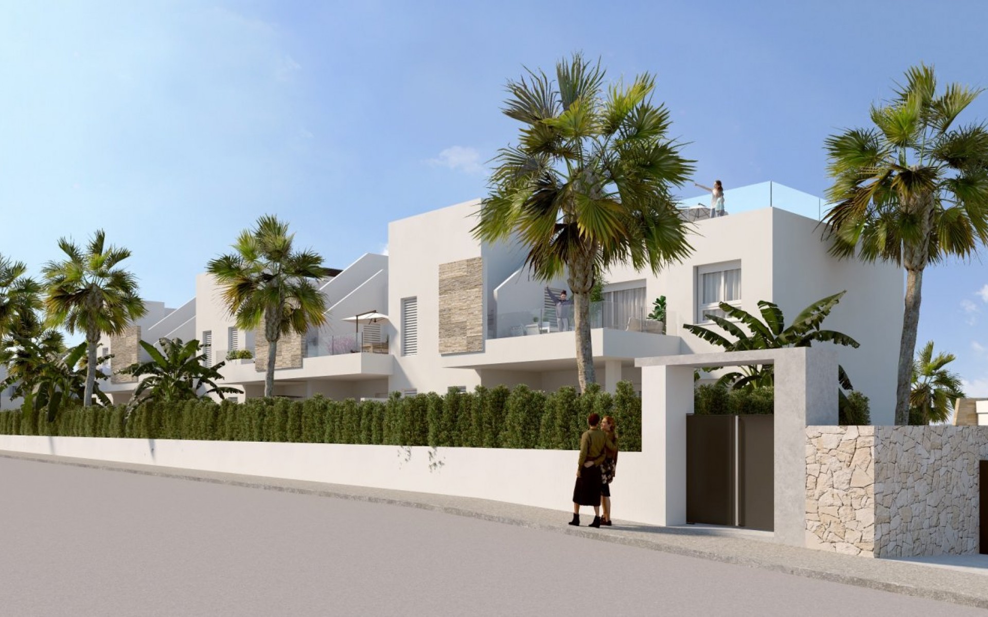 Nieuwbouw - Rijtjes huis - Algorfa - La Finca Golf